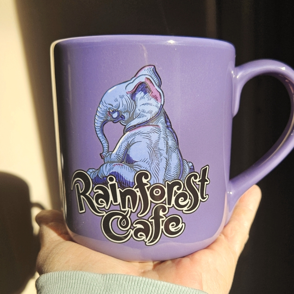 1999 Rainforest Cafe Tuki mug